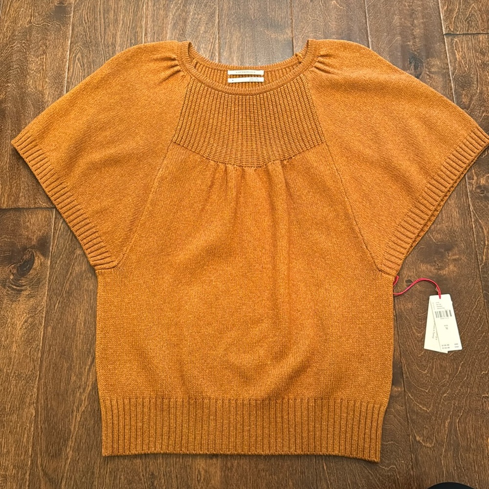 NWT Anthropologie Belle Sweater Top - M